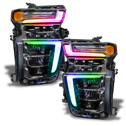 Oracle 20-21 Chevy Silverado 2500 RGB+W Headlight DRL Kit - w/ Simple Controller