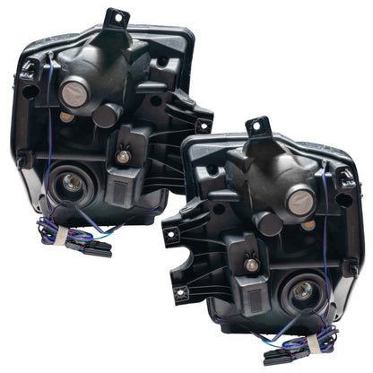 Oracle 08-10 Ford F250/350 LED HL - Black - ColorSHIFT w/ Simple Controller