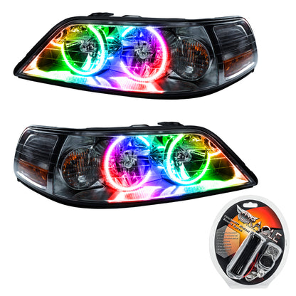 Oracle 05-11 Lincoln Town Car SMD HL (Non-HID) - ColorSHIFT