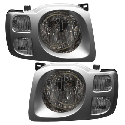 Oracle Lighting 02-04 Nissan Xterra SE Pre-Assembled LED Halo Headlights -Red