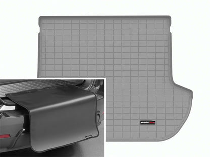 WeatherTech 10-14 Subaru Outback Trunk Cargo Liner w/Bumper Protector - Grey