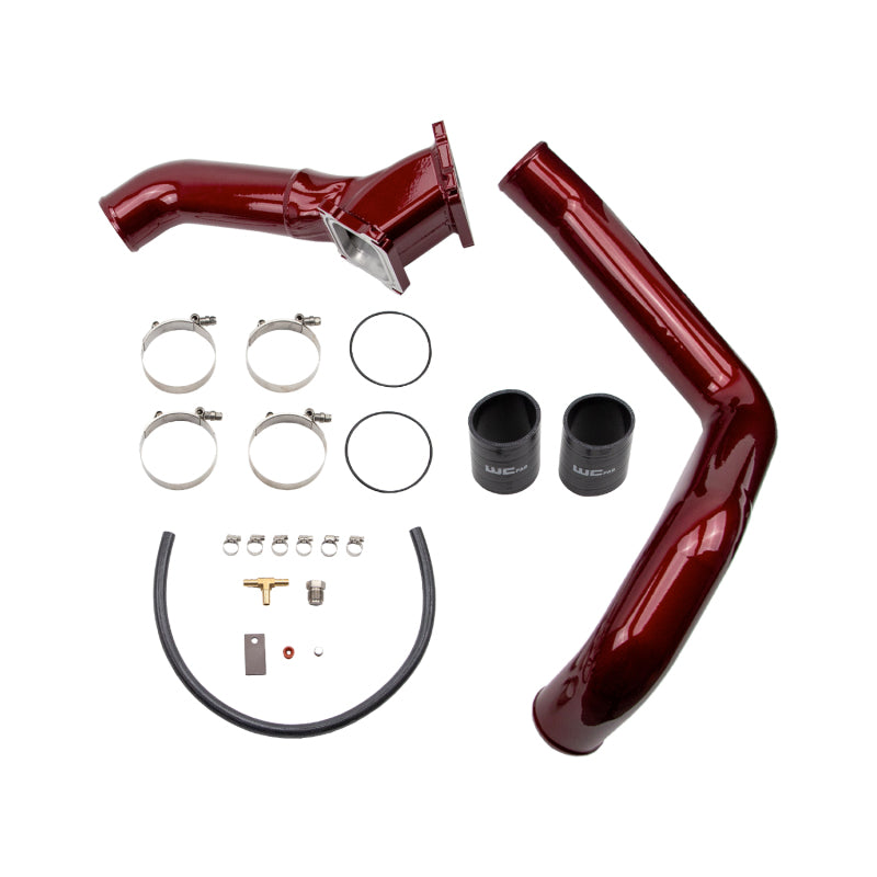 Wehrli 01-04 Chevrolet 6.6L LB7 Duramax 3in Y-Bridge Kit - WCFab Grey