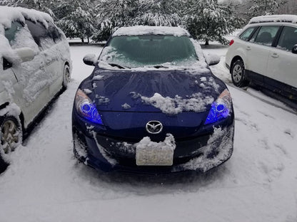 Oracle Mazda 3 10-12 Halo Kit - ColorSHIFT w/ Simple Controller