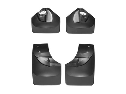 WeatherTech 2014+ Ford Transit No Drill Mudflaps (Will Not Fit Dually/OE Wheel Well Guards) - Black