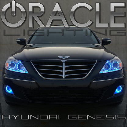Oracle Hyundai Genesis 09-10 Halo Kit - ColorSHIFT w/ Simple Controller