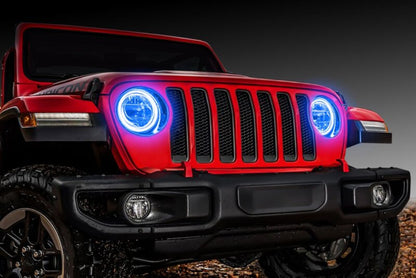 Oracle Jeep Wrangler JL/Gladiator JT LED Surface Mount Headlight Halo Kit- w/o Controller