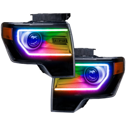 Oracle Ford F-150/Raptor 09-14 Perimeter Halo Kit - ColorSHIFT