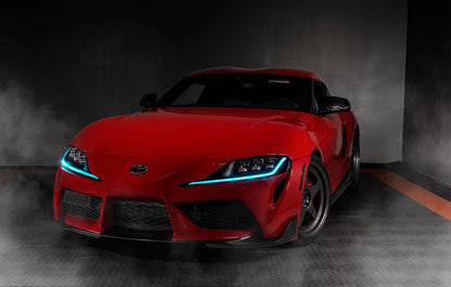 Oracle 20-21 Toyota Supra GR RGB+A Headlight DRL Upgrade Kit - ColorSHIFT