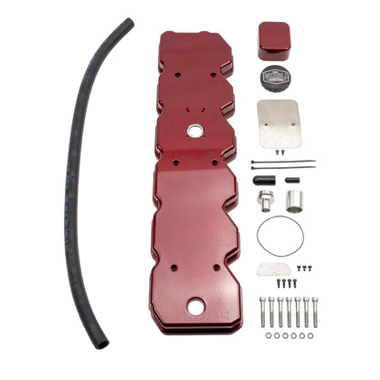 Wehrli 06-18 Cummins WCFab X D&J Precision Billet Valve Cover - Bengal Silver