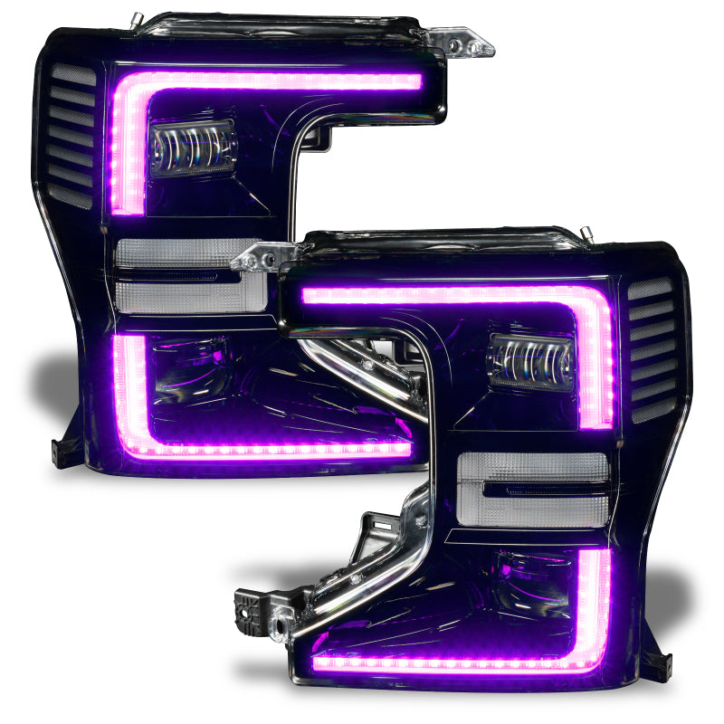 Oracle 2022 Ford F250/350 Super Duty Dynamic ColorSHIFT Headlight DRL Kit w/Switchback
