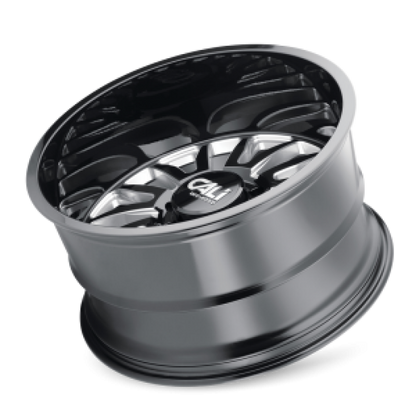 Cali Off-Road 9110 Summit 20x10 / 8x170 BP / -25mm Offset / 125.2mm Hub Gloss Black Milled Wheel