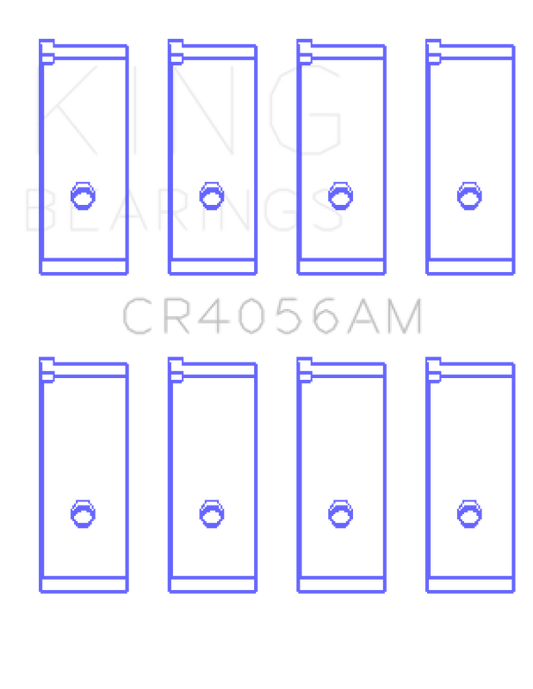 King Engine Bearings Suzuki G15A/G16A/B (Size +0.75mm) Connecting Rod Bearing Set