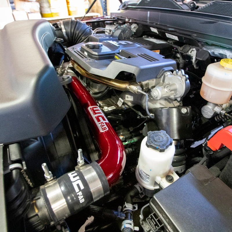 Wehrli 19-23 Cummins 6.7L Upper Coolant Pipe - Bengal Blue