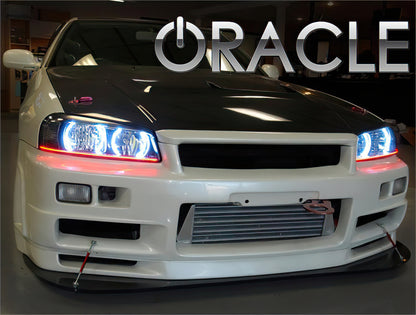 Oracle Nissan Skyline 98-01 Halo Kit - ColorSHIFT w/o Controller