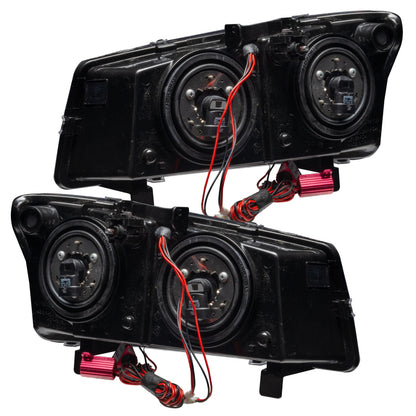 Oracle Lighting 03-06 Chevrolet Silverado Pre-Assembled LED Halo Headlights -Blue