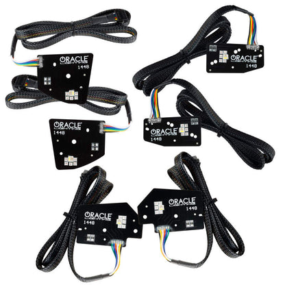 Oracle 19-21 RAM 1500 Projector LED Headlight DRL Kit - ColorSHIFT RGBW+A w/o Controller