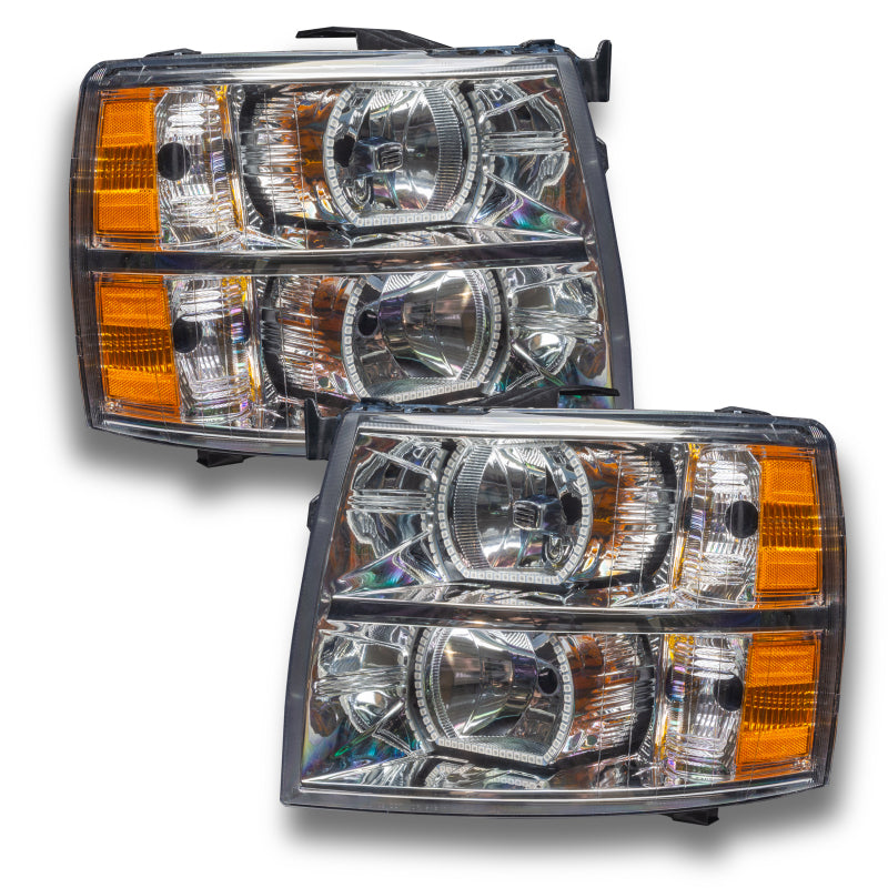 Oracle 07-13 Chevrolet Silverado SMD HL - Square Style - ColorSHIFT w/ 2.0 Controller