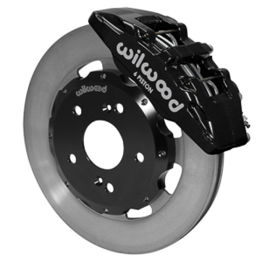Wilwood 03-11 Honda Element / 02-06 Acura RSX Dynapro 12.19x0.81 Dynapro Front BBK - Black