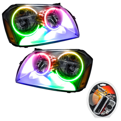 Oracle 05-07 Dodge Magnum SMD HL - Chrome - ColorSHIFT