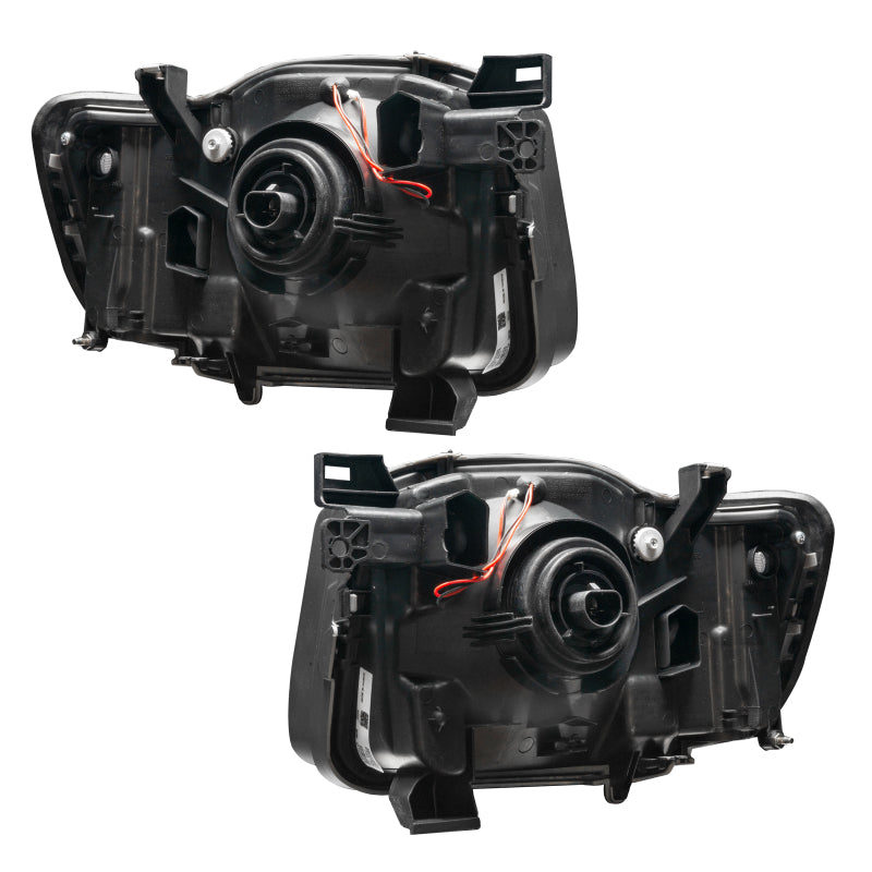 Oracle Lighting 02-04 Nissan Xterra SE Pre-Assembled LED Halo Headlights -Red