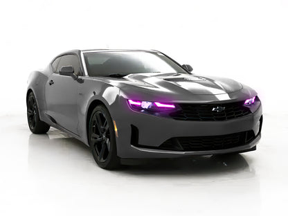 Oracle 19-21 Chevy Camaro LS/LT RGB+A Headlight DRL Kit - w/ Simple Controller