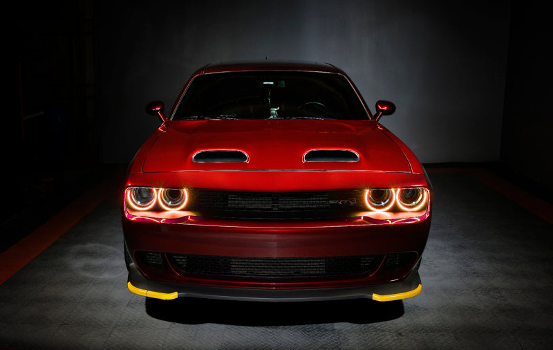 Oracle Dodge Challenger 15-21 LED Waterproof Halo Kit - ColorSHIFT w/ Simple Controller