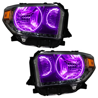 Oracle 14-17 Toyota Tundra SMD HL - Dual Halo Kit - ColorSHIFT w/ 2.0 Controller