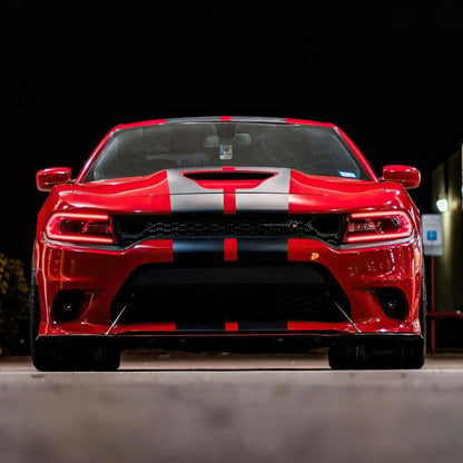 Oracle 15-21 Dodge Charger RGB+W DRL Headlight DRL Kit - ColorSHIFT w/ Simple Controller