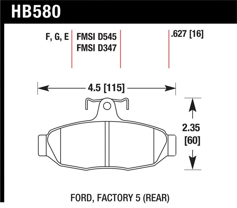 Hawk HPS Street Brake Pads
