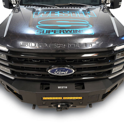 Westin 23-24 Ford F250/350 Pro-Series Front Bumper - Textured Black
