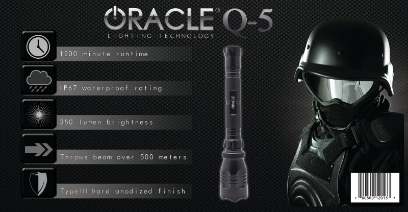Oracle Q5 LED Flash Light - 6000K