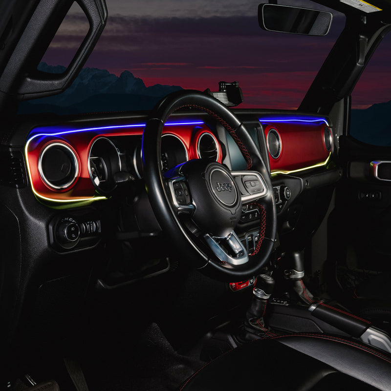 ORACLE Lighting Jeep Wrangler JL / Gladiator JT ColorSHIFT Fiber Optic LED Interior Kit