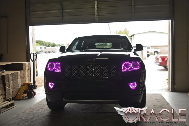Oracle Jeep Grand Cherokee 11-13 Halo Kit - ColorSHIFT w/ 2.0 Controller