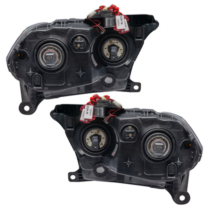 Oracle 11-13 Dodge Durango SMD HL Halogen - Black - ColorSHIFT w/ Simple Controller