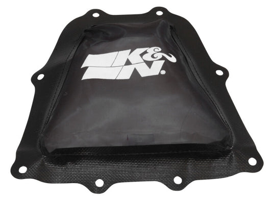K&N Drycharger Wrap Black 7.313in L 7.25in W 1.313in H