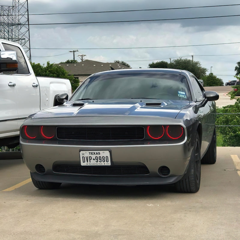 Oracle Dodge Challenger 08-14 Halo Kit (ProjectorHL) - ColorSHIFT w/ 2.0 Controller
