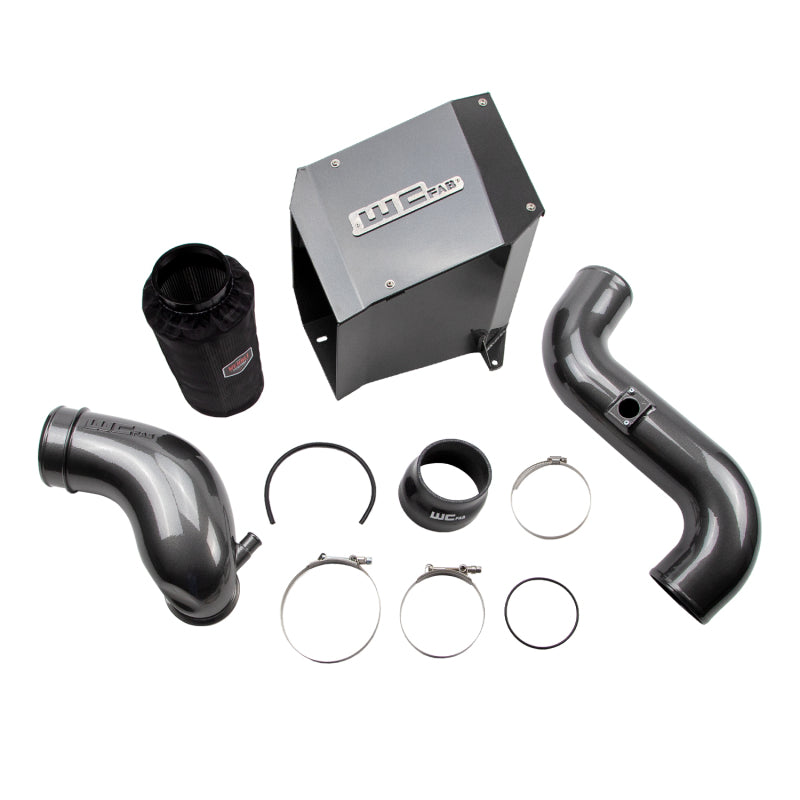 Wehrli 04.5-05 Duramax LLY 4in Stage 2 Intake Kit - Bengal Silver