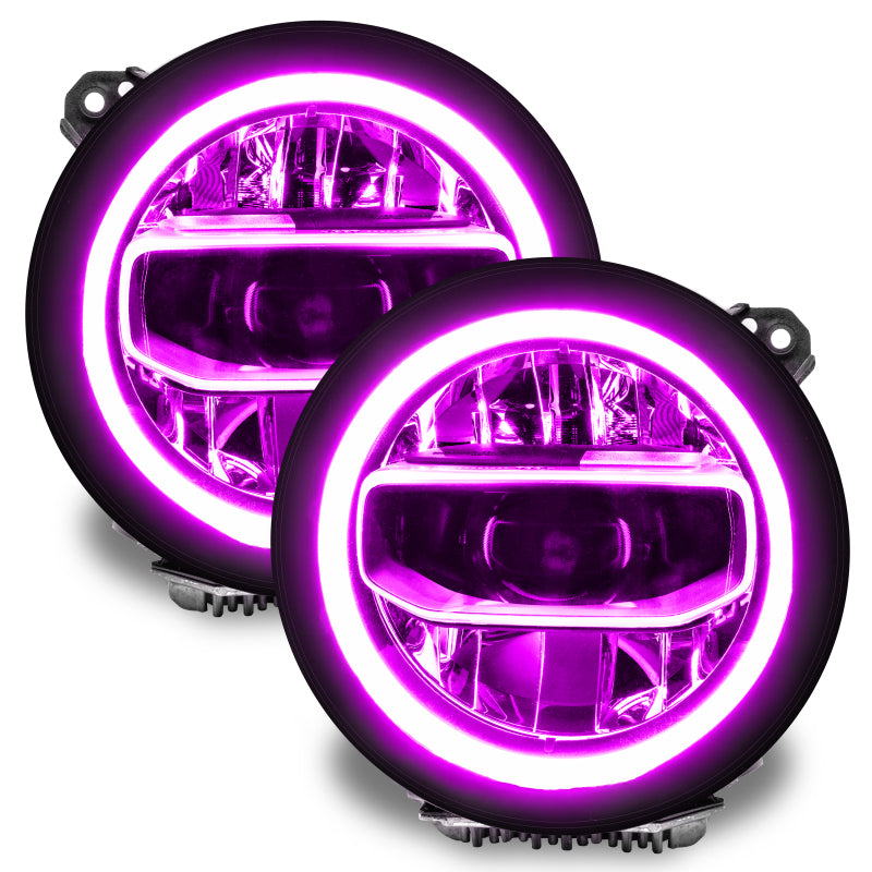 Oracle Jeep Wrangler JL/Gladiator JT RGB+W Headlight DRL Kit - w/ BC1 Controller