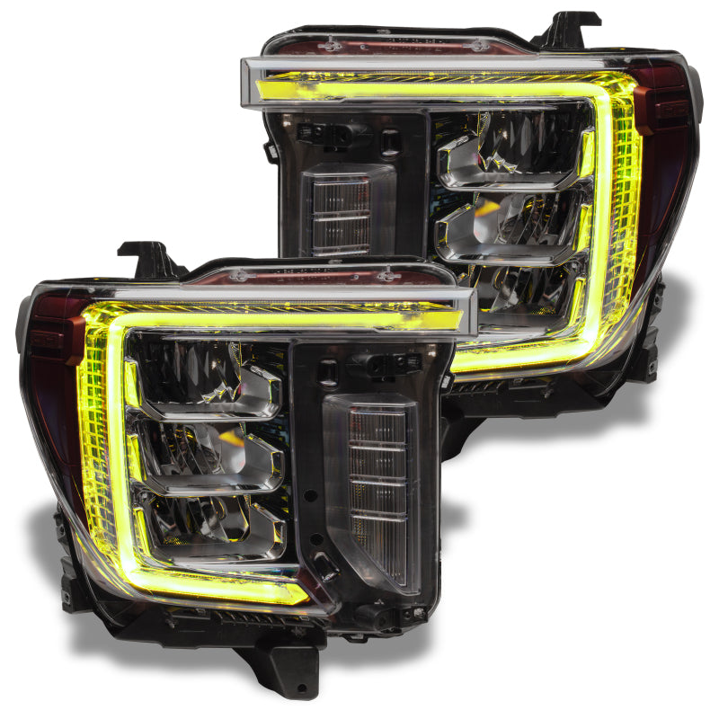 Oracle 20-21 GMC Sierra 2500 HD RGB+W Headlight DRL Kit - w/ Simple Controller