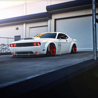 Oracle 0814 Dodge Challenger Dynamic Surface Mount Headlight/Fog Light Halo Kit COMBO