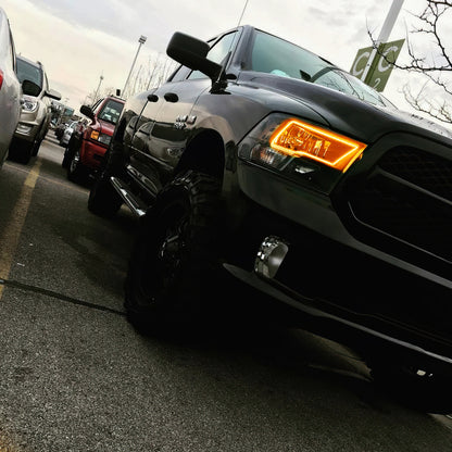 Oracle Dodge Ram Sport 09-18 LED Headlight Halo Kit - ColorSHIFT w/o Controller