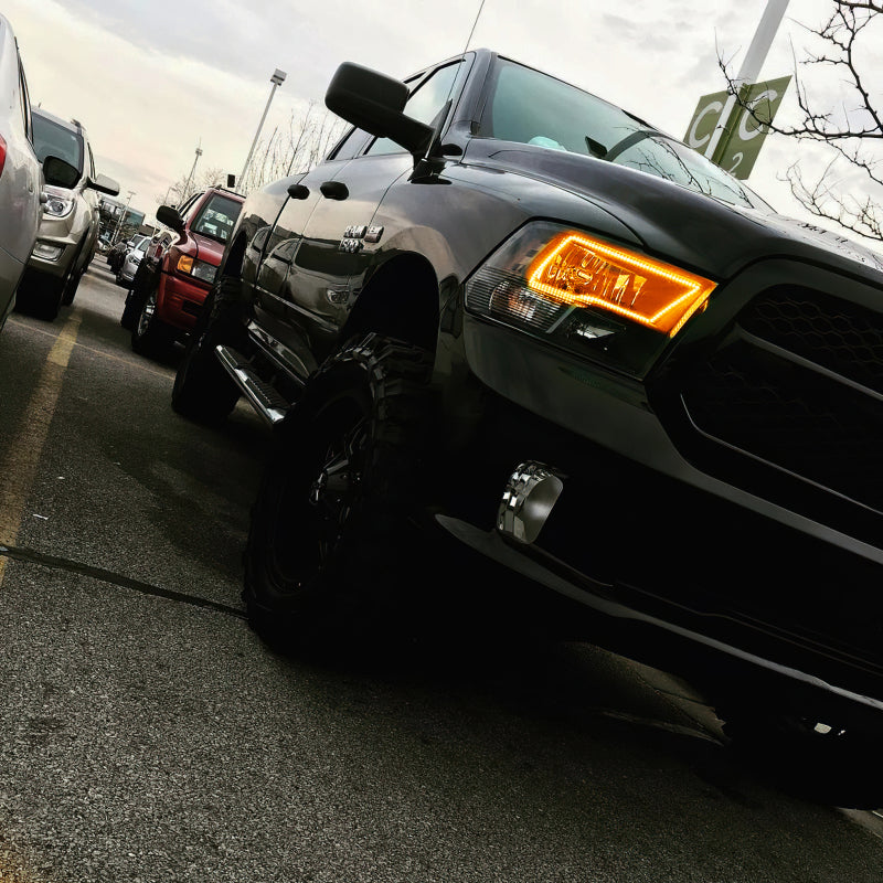 Oracle Dodge Ram Sport 09-18 LED Headlight Halo Kit - ColorSHIFT w/ Simple Controller