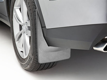 WeatherTech 25-26 Acura MDX Rear Mudflaps - Black