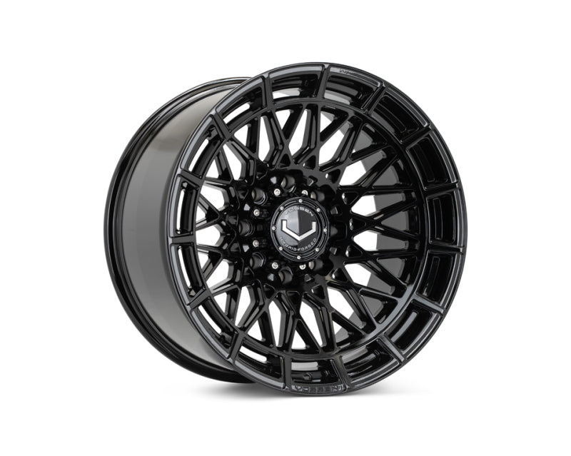Vossen HFX-3 20x10 - 8x170 - ET18 - Super Deep Face - 125.1 - Gloss Black Wheel