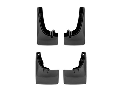 WeatherTech 22-23 Nissan Frontier D41 (No Pro-X/Pro-4X) No Drill Front & Rear Mudflaps - Black