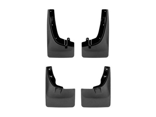 WeatherTech 22-23 Nissan Frontier D41 (No Pro-X/Pro-4X) No Drill Front & Rear Mudflaps - Black