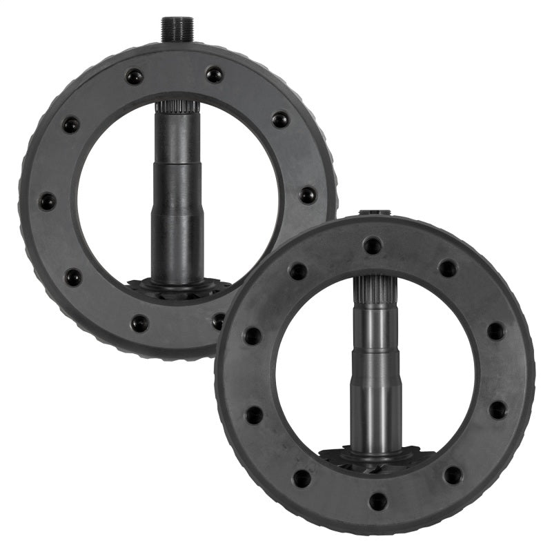Yukon Gear Ring & Pinion Gear Kit Front & Rear for Toyota 8/8IFS Diff (w/Factory Locker) 4.11 Ratio