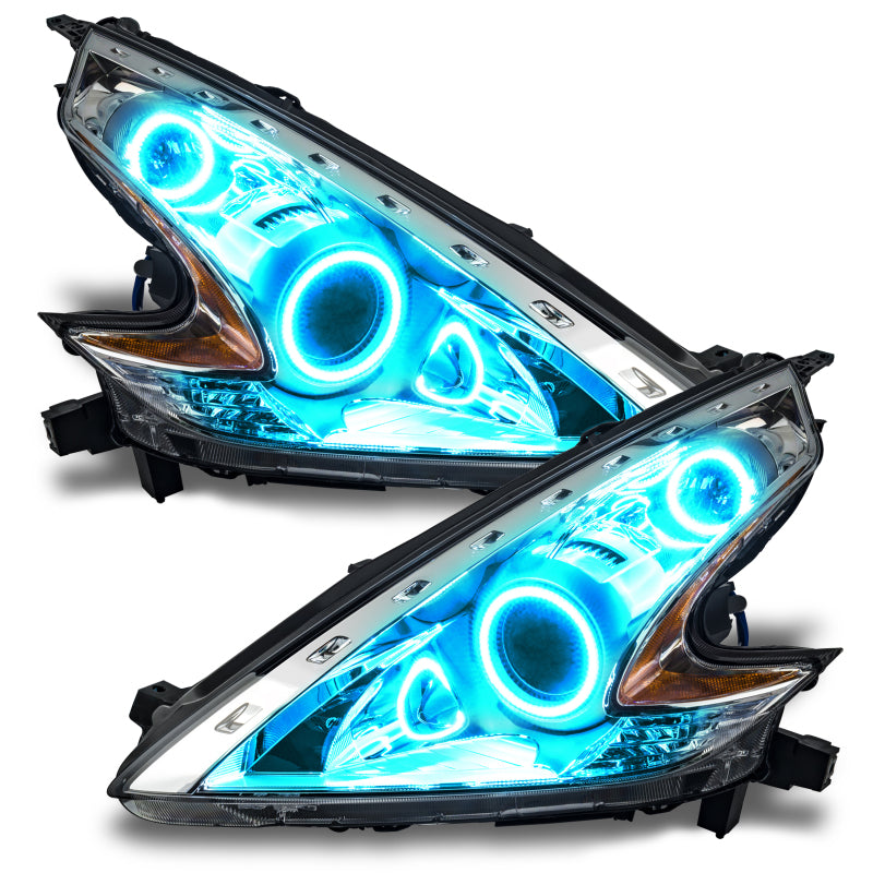 Oracle Nissan 370 Z 09-20 Dual Halo Kit - ColorSHIFT w/ BC1 Controller