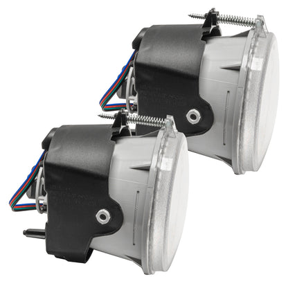 Oracle Lighting 07-09 Chrysler Aspen Pre-Assembled LED Halo Fog Lights -Red