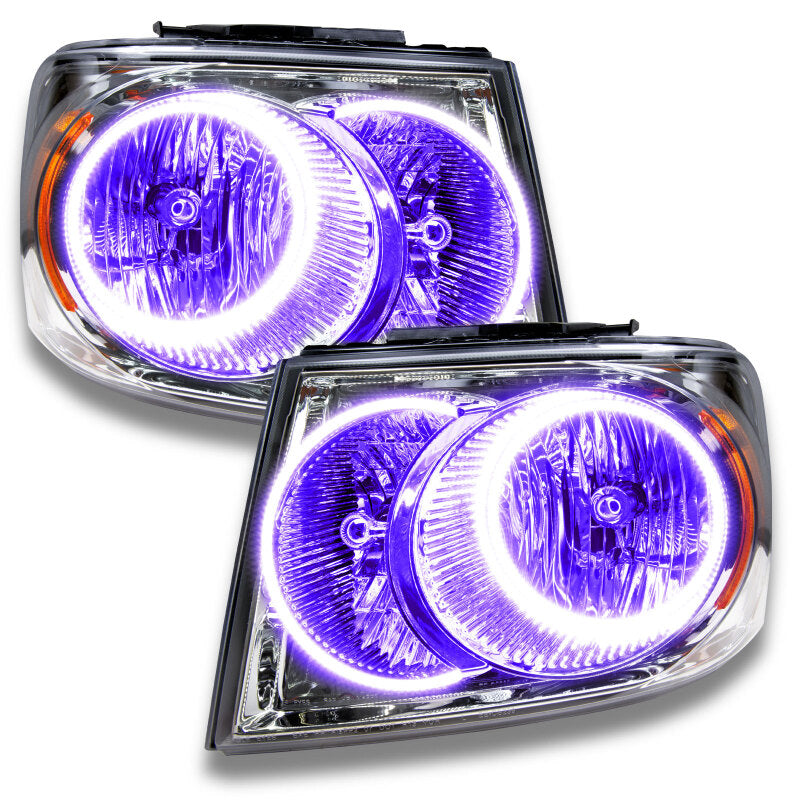 Oracle 07-09 Dodge Durango SMD HL - Chrome - ColorSHIFT w/ Simple Controller
